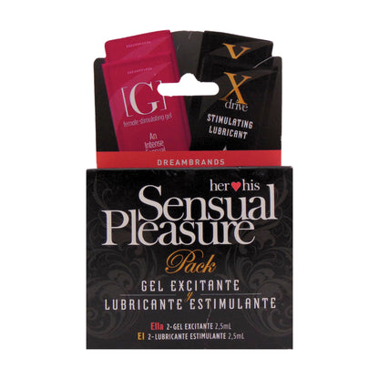 Sensual Pleasure Pack His & Her's XDrive + [G] Gel, 1 Each, By DreamBrands