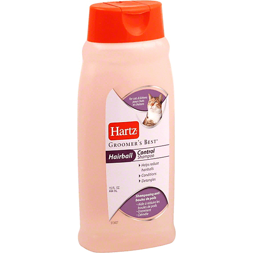 Hartz Groomer's Best Hairball Control Cat Shampoo Fresh Scent