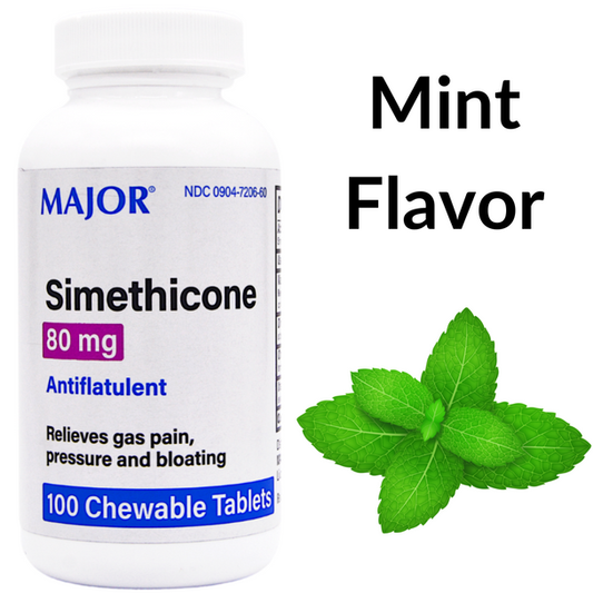 Simeth Tab Chw 80mg Maj100@