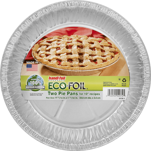 Handi-foil 10" Disposable Pie Pans - 2ct