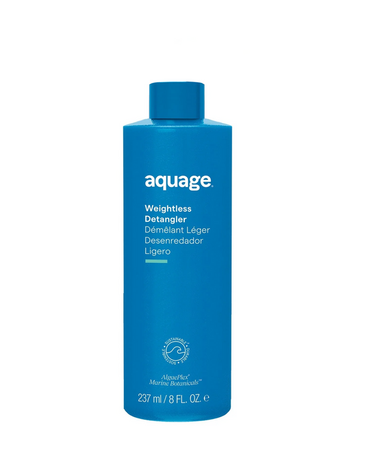 AquageUAGE Weightless Sustainable Hair Detangler with AlgaePlex Marine Botanicals 8