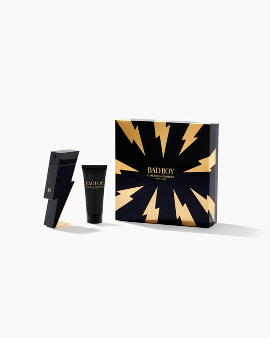 Carolina Herrera Bad Boy (M) 3.4oz Edt & Shower Gel