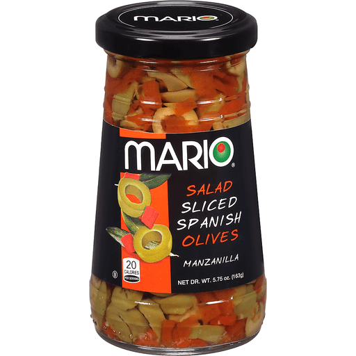 Mario Salad Olives 6 Oz