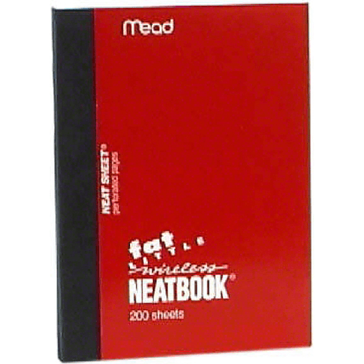 MEAD® FAT LIL' NEATBOOK® 200CT CR-EACH