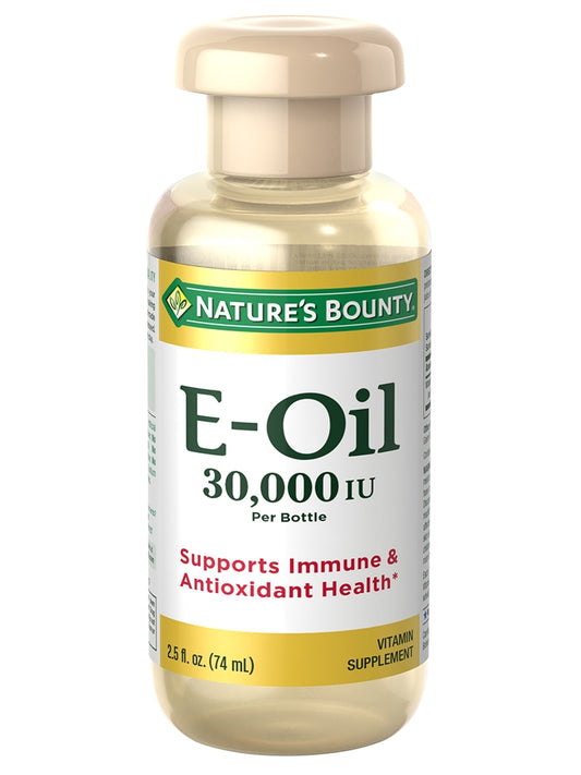 Nature's Bounty Vitamin E Oil Liquid 30,000 IU, 2.5 FL Oz