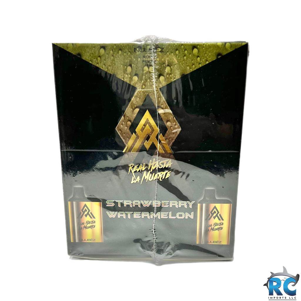 Nuubez Real Hasta La Muerte  5000 Puffs Blueberry Ice, Case of 10, By Nuubez