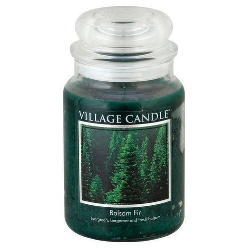 Village Candle Balsam Fir Premium Jar