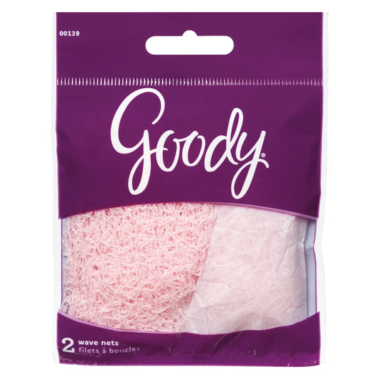 Goody Heavy Rayon Wave Nets 2 Count Package Per Each