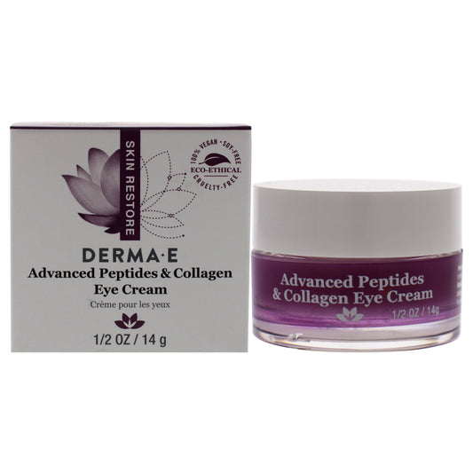 Derma E Deep Wrinkle Reverse Eye Cream With Peptides Plus .5 Oz