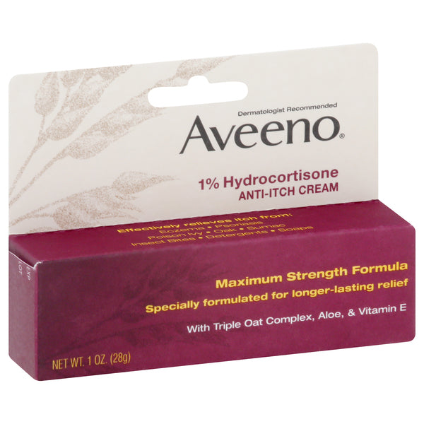 Aveeno Hydrocortisone Cream 1% 1oz