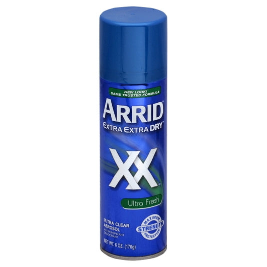 Arrid Xx Dry Ultra Fresh Antiperspirant & Deodorant Spray, 6 Oz