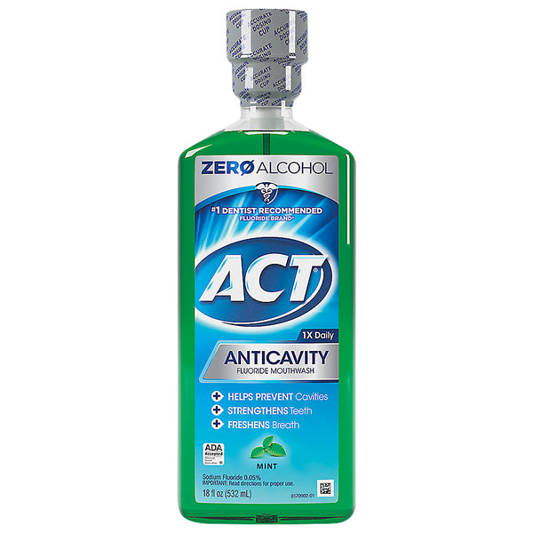 Act Anticavity Mouthwash Mint 18z