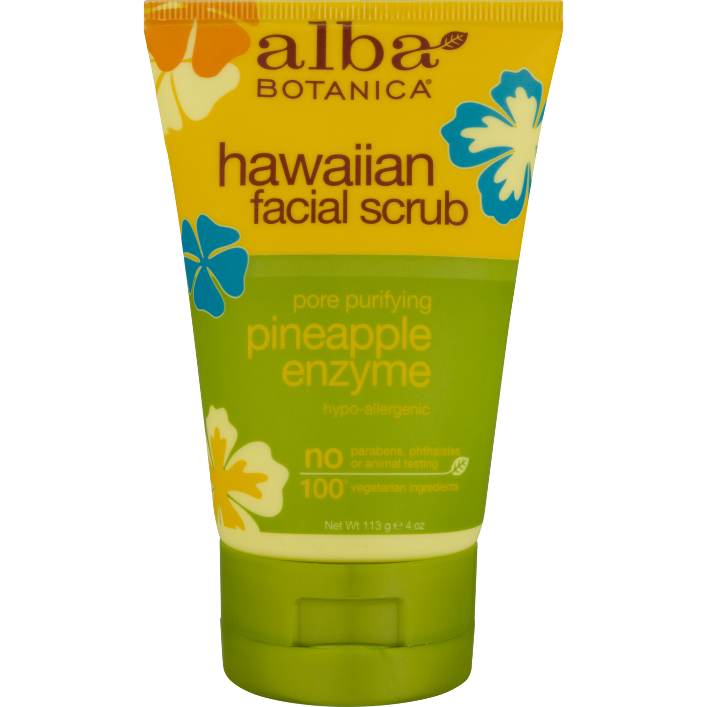 Alba Bot Pineapple Enzyme Facial Scrub 4oz.