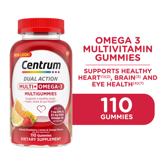 Centrum Multi+Omega Gummy110ct