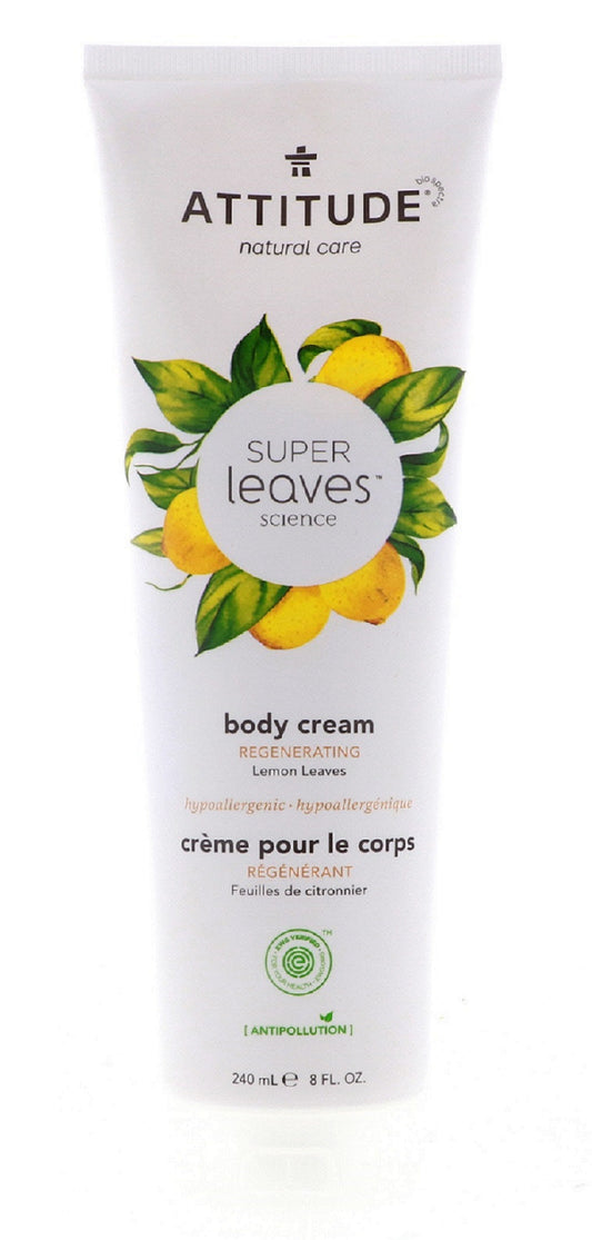 Attitude Super Leaves Lemon Regenerating Body Cream