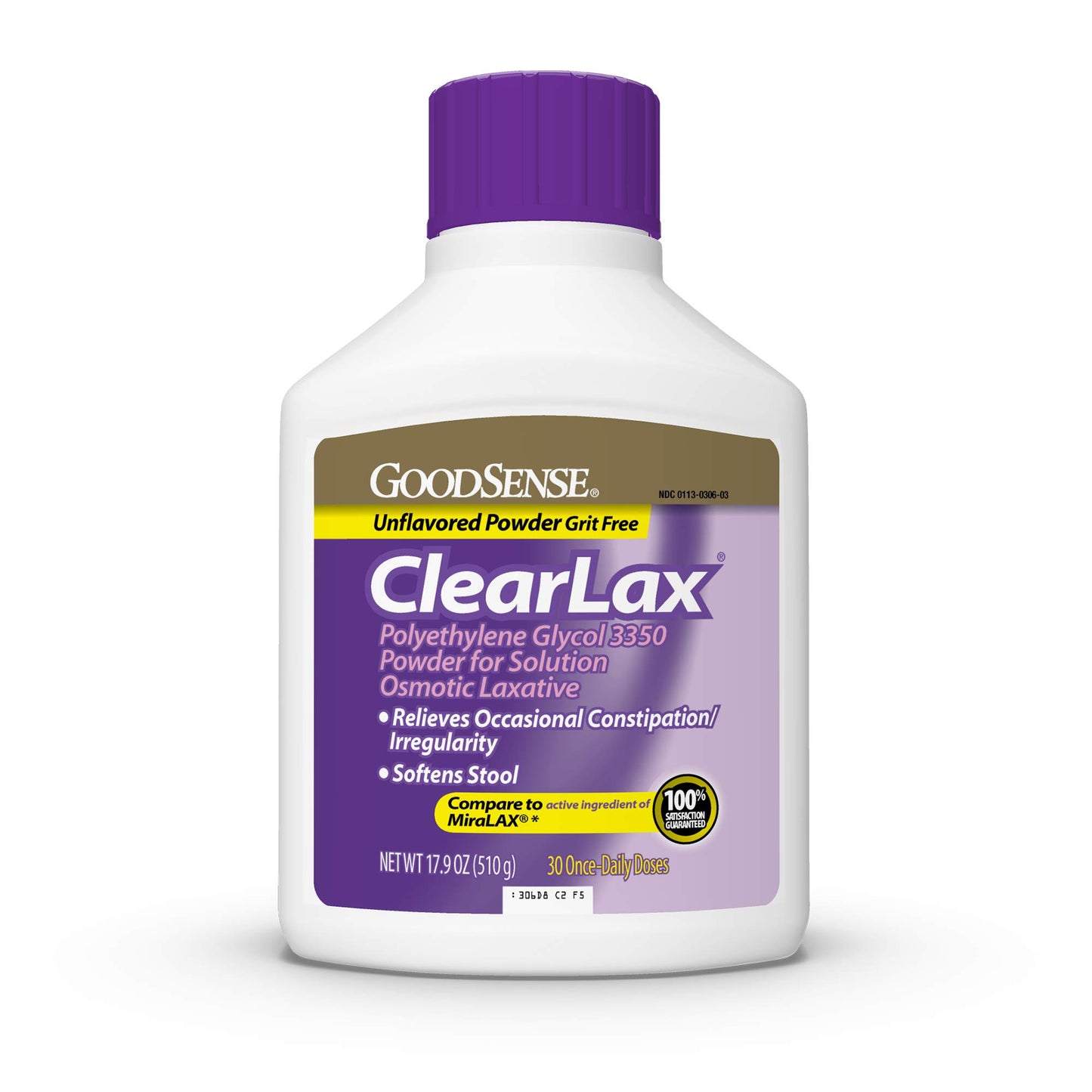 Goodsense Clearlax Powder 17gm/Scoop 510gm