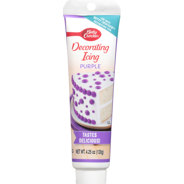 Betty Crocker Decorating Icing Purple 4.25 Oz