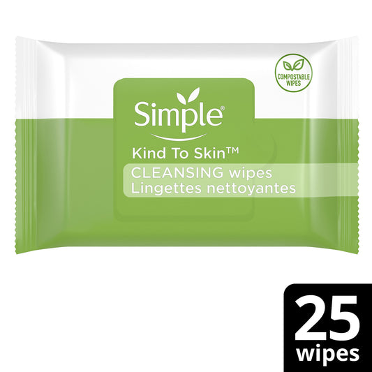 Simple Kind To Skin Facial Wipes Cleansing