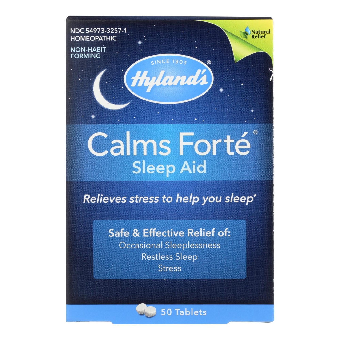Hyland's Homeopathic Calms Forte Sleep Aid Tablets