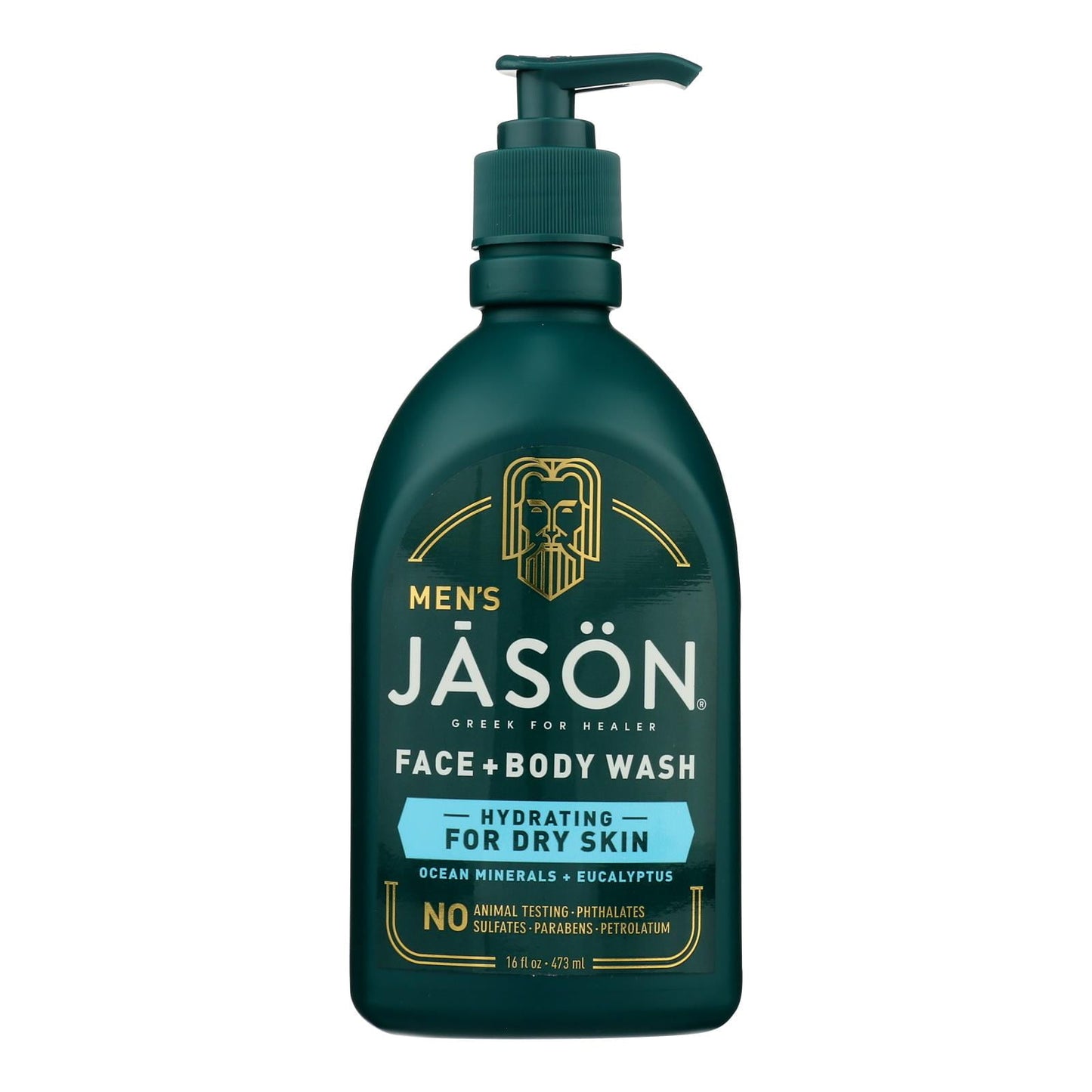 Jason Natural Products - Face & Body Wash Men's Hydrate - 1 Each-16 Fz
