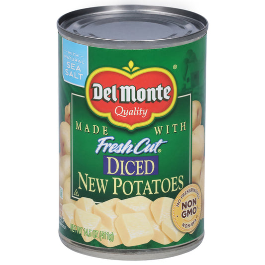 Del Monte Fresh Cut Diced New Potatoes - 14.5oz -12 Pack