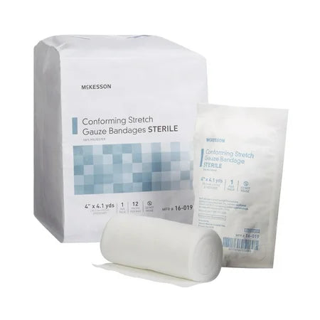 McKesson Conforming Bandage Sterile, 4" X 4.1 Yards