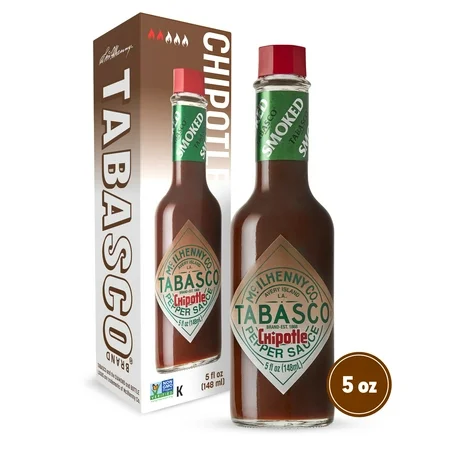 Chipotle Pepper Sauce 5 Fl oz, 1 Bottle Each, By Tabasco