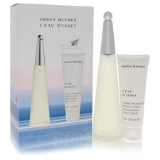 L'eau d'Issey for Women (3.3 oz Eau De Toilette Spray + 2.6 oz Cream), 1 Set Each, By Issey Miyake