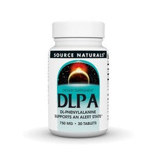Source Naturals DL-Phenylalanine 750mg, 30 Tablets, 1 Each By Source Naturals