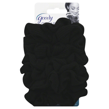 Goody Ouchless Scrunchie, Black, 8 Count, 1 Pack Each, By Goody Products, Inc.