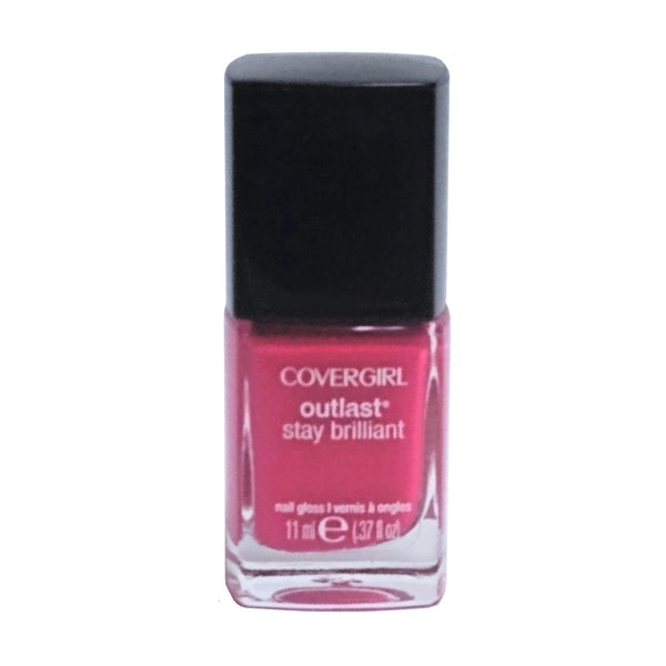 CoverGirl Outlast Stay Brilliant, Nail Polish, Tickled Pink, 1 Each, By CoverGirl