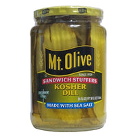 Mt. Olive, Kosher Dill, Sandwich Stuffers, 24 Fl. Oz, 1 Each, By Mt. Olive Pickle Company