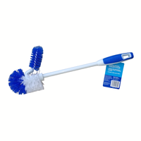 Mr. Clean Toilet Bowl Brush with Under Rim Scrubber, 1 Each, By Procter & Gamble