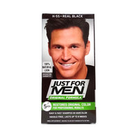 Just for Men Original Formula, H-55 Real Black, Easy and Fast Shampoo-In Men's Hair Color, 1 Each, By Combe Inc.