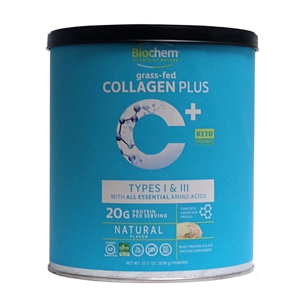 Biochem Grass-Fed Collagen Plus Natural 22.5 oz., 1 Each, By Country Life, LLC