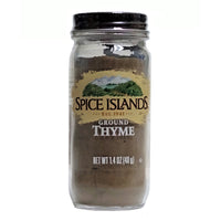 Spice Islands Ground Thyme, 1.4 Oz, 1 Jar Each, By Spice Islands Trading Co.