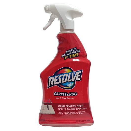 Resolve Stain Remover Carpet Cleaner 22 oz., 1 Bottle Each, By Reckitt Benckiser