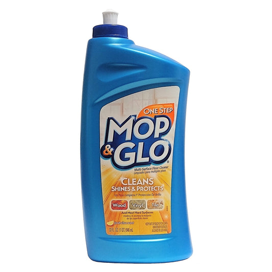 Mop Glo One Step Fresh Citrus Scent 32 Fl Oz, One Bottle, By Reckitt Benckiser