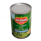 Del Monte Cut Green Beans, With Natural Sea Salt, 50% Less Sodium, 14.5 oz, Case Of 12, By Del Monte Foods