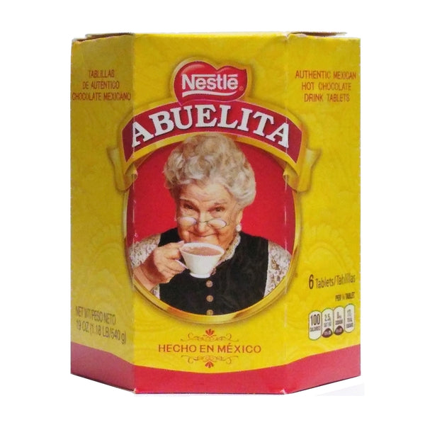 Nestle Abuelita Hot Chocolate Drink Tablets, 1 Box, 6 Tablets, By Nestle