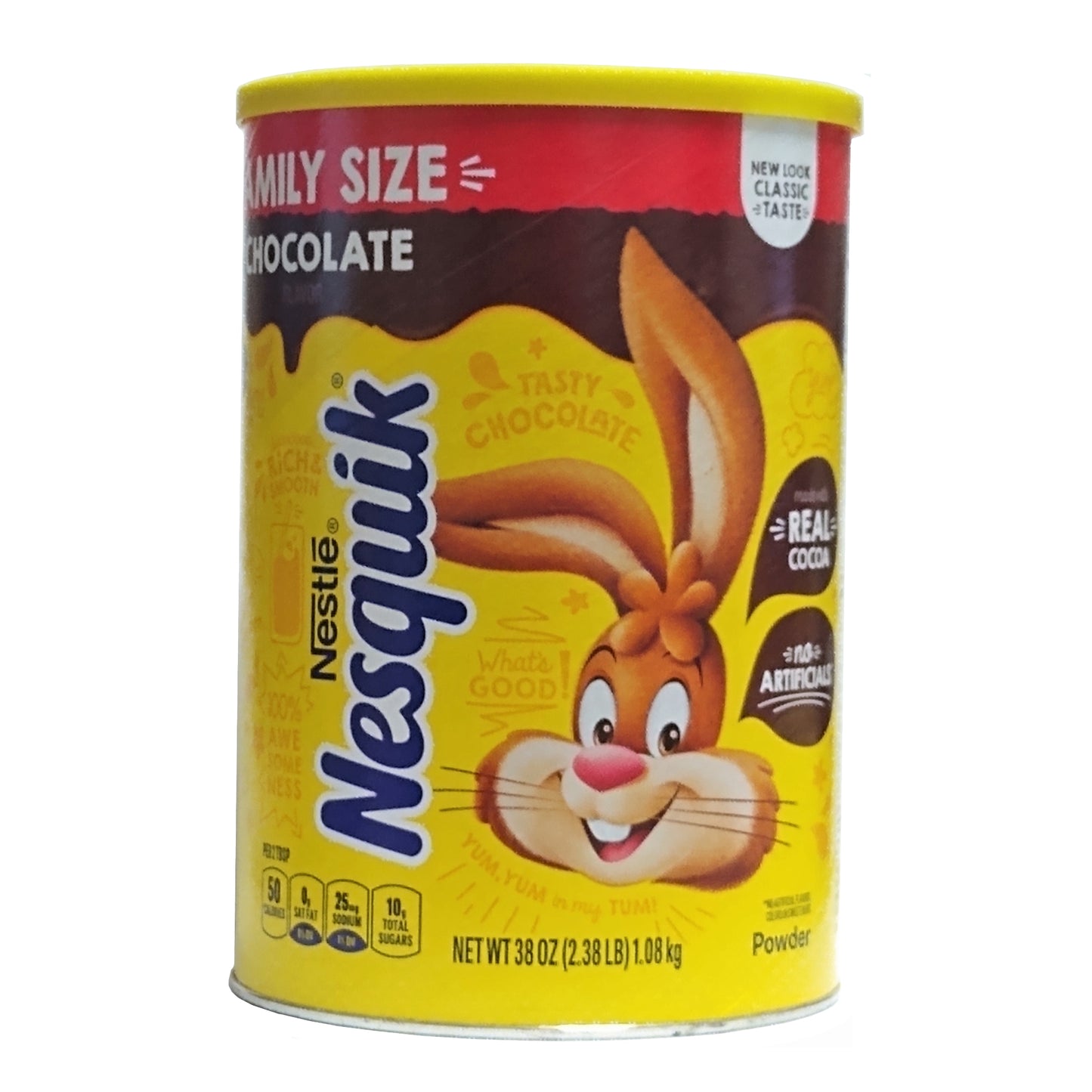 Nestle Nesquik Classic Chocolate Flavor, 38 Oz., 1 Each, By Nestle USA, Inc