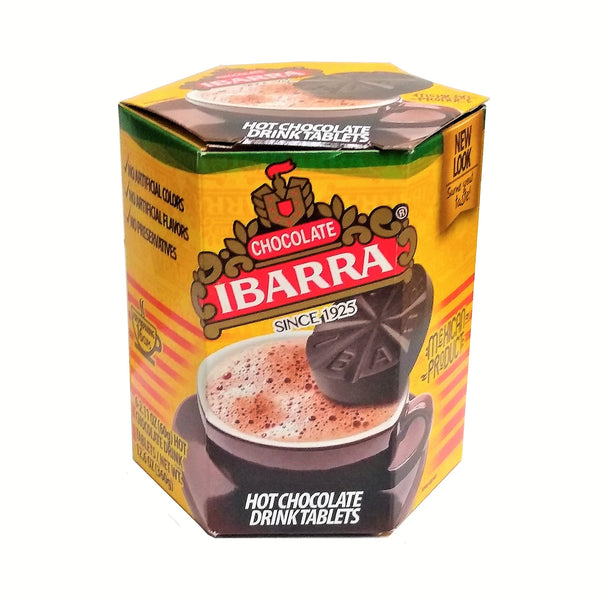 Ibarra Chocolate Genuine Mexican Hot Cocoa Tablets, 1 Box, By Chocolatera De Jalisco