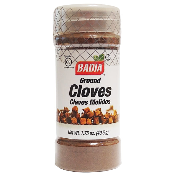 Badia Ground Cloves, 1.75 Oz., 1 Bottle Each, By Badia Spices Inc.