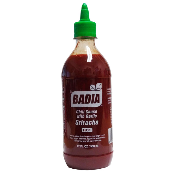 Badia Chili Sauce With Sriracha, Hot, 17 Oz., 1 Each, By Badia Spices Inc.