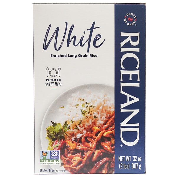 Riceland White Enriched Long Grain Rice 32 Oz, 1 Bag Each, By Rice Sensations