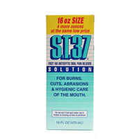 S.T.37 First Aid Antiseptic Oral Pain Reliever Solution, 16 Oz, 1 Each, By Numark