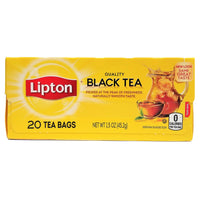 Lipton Quality Black Tea, 20 Count, 1 Box,  By Unilever