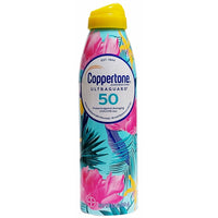 Coppertone Ultra Guard Sunscreen Continuous Spray SPF 50, 5.5 Oz., 1 Bottle Each, By Beiersdorf