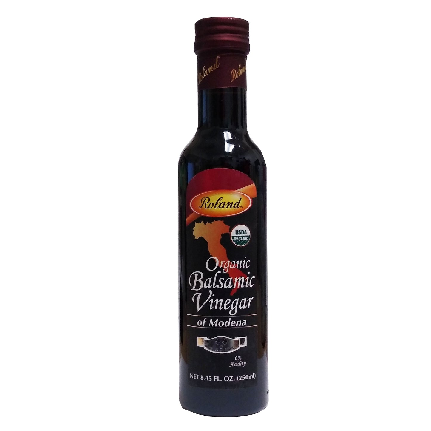 Roland Organic Balsamic Vinegar Of Modena 8.45 Fl. Oz, 1 Each, By American Roland Food