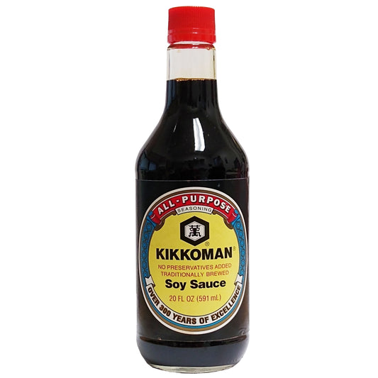 Kikkoman All-Purpose Seasoning Soy Sauce 20 Fl. Oz, 1 Each, By Kikkoman